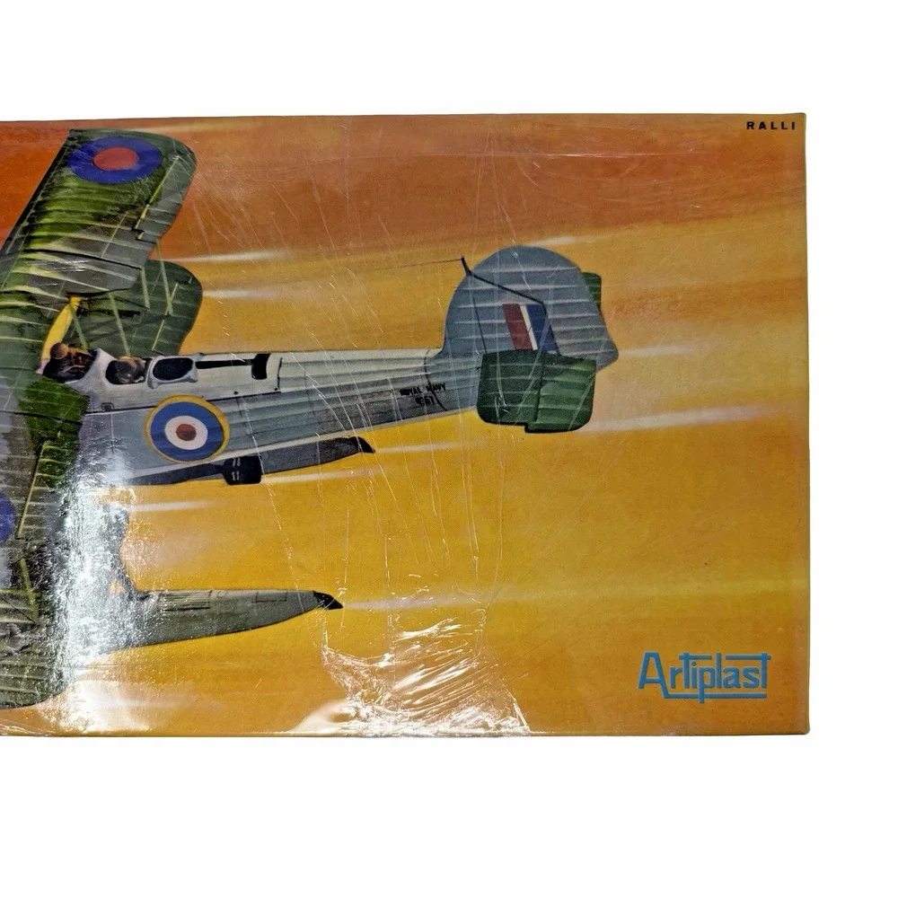 Artiplast Fairey Swordfish Floatplane Model Kit NOS Sealed Made in Italy